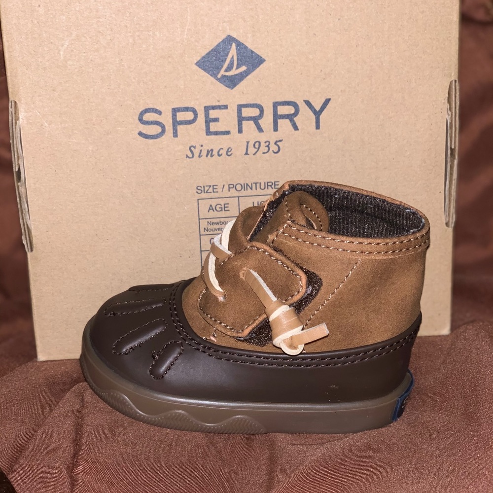 Baby Sperry boots